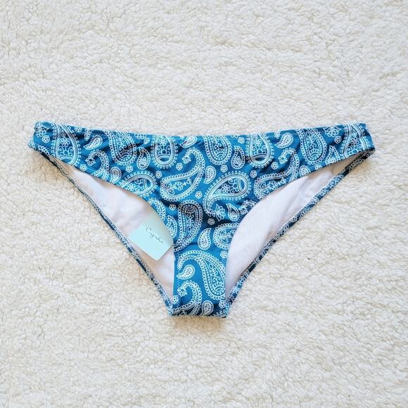 Cupshe Medium Coverage All Over Print Bikini Bottoms - Picture 1 of 3